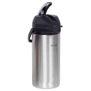 Bunn Airpot - Stainless Steel - 3.8L Capacity (2 x 12 cup pots) - 36725.0000 - Coffee Wholesale USA