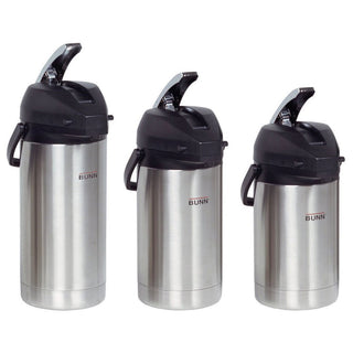 Bunn Airpot - Stainless Steel Liner (2.5L, 3.0L, or 3.8L) - Coffee Wholesale USA