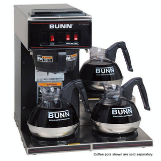 Bunn VP17-3 Pourover Coffee Brewer - Low Profile - Black - Coffee Wholesale USA