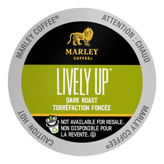 Marley Coffee RealCups- Lively Up! Dark Roast Coffee