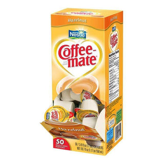 Coffee-mate Liquid Creamer Tubs - Hazelnut - 50ct Box