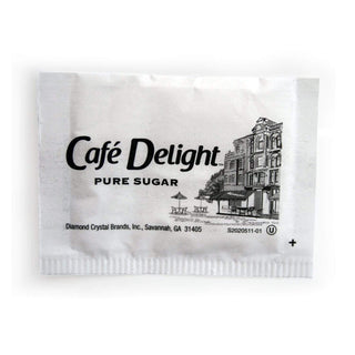 Cafe Delight Sugar Packets - 0.1oz Packets - Bulk Case of 1,000
