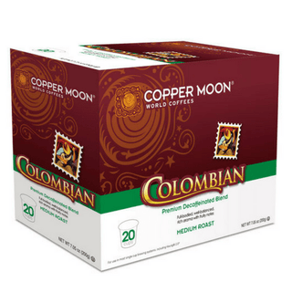 Copper Moon Decaf Colombian Single Cups
