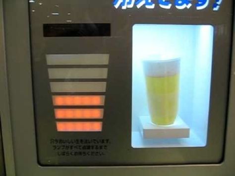 Draft beer vending machine